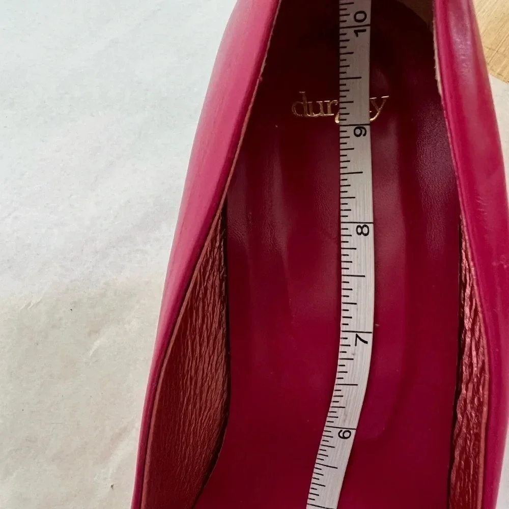 Japan Women’s Platform Wedge with Leather Upper - Size 7.5 US NWOB